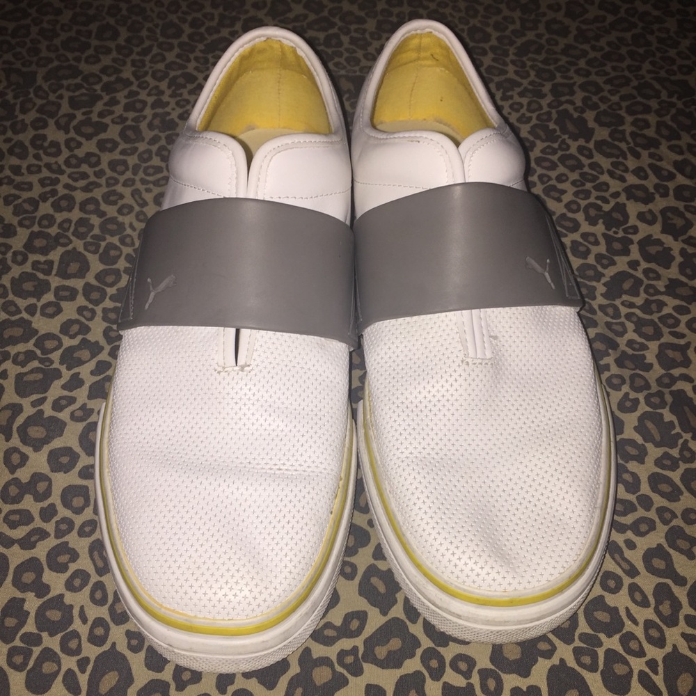 White Puma Shoes